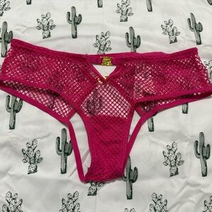 Victoria's Secret Women's Open-Back
Fishnet Cheeky Panties